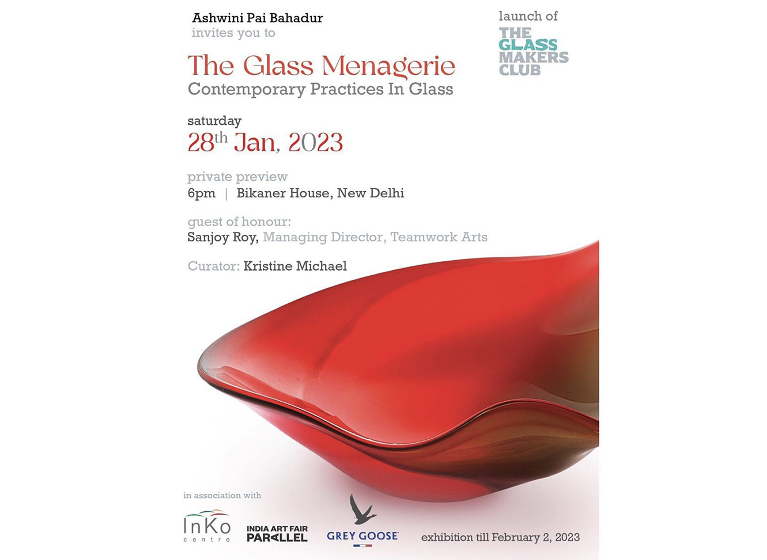 2024 The Glass Menagerie Contemporary Practices In Glass | Presented by GLASS MAKERS CLUB